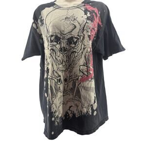 Metallica Pus Head Death Magnetic 2008 Double Sided Graphic Tee Heavyweight L